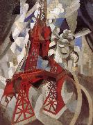 Delaunay, Robert Eiffel Tower  Red tower china oil painting artist